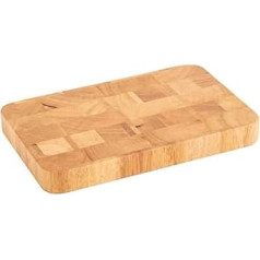 Vogue Food Grade Small Rectangular Wooden Chopping Board 150mm x 230mm x 250mm C461