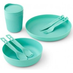 Trauku komplekts PASSAGE Dinnerware Set, 7 pcs  Aqua