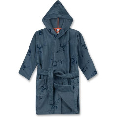 Sanetta Boys Bathrobe Dark Blue | High Quality Bathrobe for Boys with Hood and Belt Bathrobe in Size