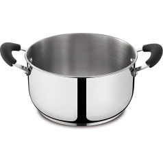 Lagostina Joyful Saucepan with 2 Handles, Stainless Steel 22 Cm steel