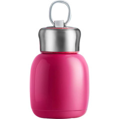 Gelory Mini Thermos Flask Stainless Steel Small Vacuum Insulated Water Bottle Leakproof 200ml for Hot and Cold Water (Rose)