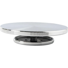 Harilla Potter's Wheel, Rotating Stand Turntable Turntable Ceramic Ceramic Sculpture Tool for Small Items, 18 cm