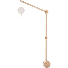 Holz Baby Mobile Halterung Höhenverstellbar,Kinderzimmer Bettglocken Halterung DIY Baby Wiege Mobile Bett Glocke Halter Arm Halterung Wickeltisch Bettklingel Halterung Hängende Bett Glocken Spielzeug