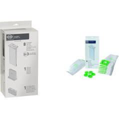 Sebo Airbelt K HEPA Box for K Devices, Non-Woven Material & SBO6629 6629ER Filter Box (8 Filter Bags) for Airbelt K Includes 8 Ultra-Bag Filter Bags 3-Ply with Filter Lid