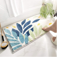 SDINAZ Bath Mat Rugs Non-Slip Washable Bath Mats Bath Mat Pads Bath Mats Shower Mats Bath Mats 60 x 40 cm