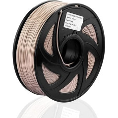 SIENOC Wood Filament 1.75 mm 1 kg Roll for 3D Printer (Wood Natural Colour)