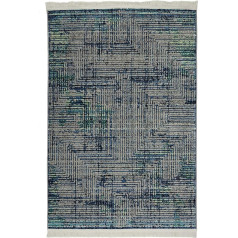 SCARLET RUGS Charlotte Collection Faded Modern Rugs - Ideal for Indoor Use Such As Living Room, Bedroom, Nursery - Easy Care with Medium Pile (100 x 150 cm, CH008)