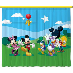 AG Design FCS xl 4307 Disney Mickey Mouse Curtains for Child's Bedroom