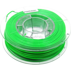 POPESQ® 330 g x Premium Filament 3D Printer PET-G PETG 1.75 mm Green / 330 g x Premium Filament 3D Printer PET-G 1.75 mm Green #A2371