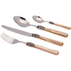 Rivadossi Elena 9324A02 Cutlery Set 24 Pieces Champagne