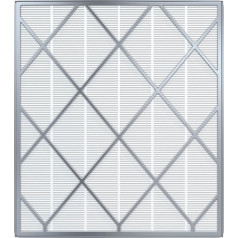 Shark HE400 Anti Allergen Hepa with Advanced Odor Barrier Air Purifier 4 (HE401 & HE402) Grey Borosilicate White