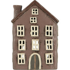 IB Laursen House f/tea light Nyhavn round arch door - W: 8 x H: 17.5 L: 11.3