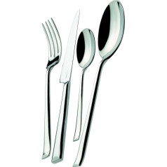 BUGATTIN - 089S50MB Duetto Besteckgarnitur, 24-teilig, Tafelservice, Stahl, 39 x 27 x 5 cm