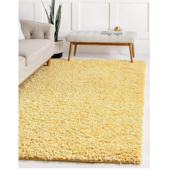 Bravich 5cm Thick Soft Shaggy Rugs Modern Living Room Bedroom Rugs 160x230cm Gold