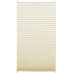 Gardinia Gardina pleated blind for clamping, opaque folding blind, all mounting parts included., 60 x 130 cm