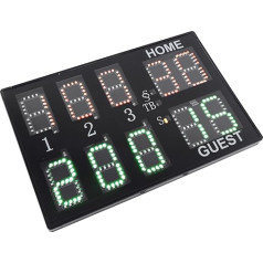 LED-Tischspiel-Trainingsanzeigetafel, 10-stellige Anzeigetafel (EU-Stecker)