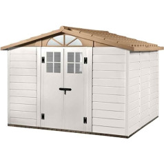 Tuscany Evo 280 PVC Garden Shed with Floor