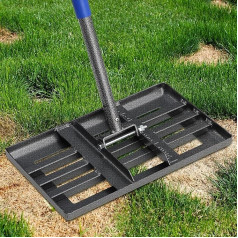 Lawn Squeegee, Size 45 x 25 cm, Professional Lawn Squeegee Laser Cut Squeegee for Sanding, Removing Leveling Skirt, Surface Leveler, Lawnleveling