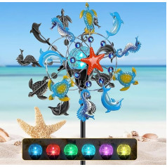 Wind Chimes for Yard and Garden Wind Sculptures and Spinners Wind Chimes Kinetic Wind Chimes Outdoor Metal Yard Decorations Outdoor Garden Decor Lawn Patio