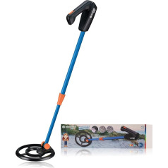 Bresser Junior Metal Detector for Children with a Search Depth of up to 12 cm, Ergonomic Handle and Waterproof Search Coil