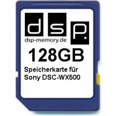 128 GB Memory Card for Sony DSC-WX500