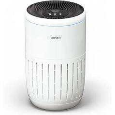 Bosch Air 2000 Air Purifier for up to 37.5 m² Efficiently Removes Dirt with HEPA Filter, Smart Sensor, Sleep Mode - Suitable for Allergy Sufferers