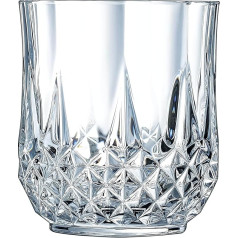 Cristal d´Arques Serie Longchamp ECLAT Whiskeygläser, 6-er Set, 32 cl, Glas, Transparent, 25 x 18 x 18.5 cm, 6