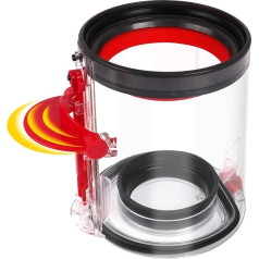 Small Dust Container 969509-02 for Dyson V10 Motorhead for Fluffy V10 Vacuum Cleaner Replacement Part Container