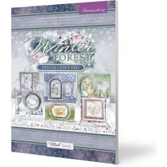 Hunkydory Crafts A4 Deluxe Craft Pad - Winter Forest