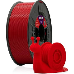 WINKLE PLA HD Filament, Red, 3D Printer Filament, PLA Filament 2.85mm, 1kg, Red PLA, Compatible with All 3D Printers, Dimensional Accuracy, 1kg Spool