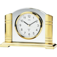 AMS 5143 Clock-Classic Metal Brass