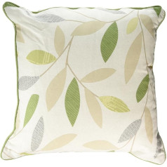 Fusion Kissen, Baumwolle, Grün, 43x43 cm Filled Cushion