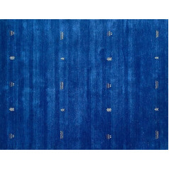 Gabbeh G64T6 Rug Blue 100% Wool 200 x 300 cm Hand-Woven Oriental Rug