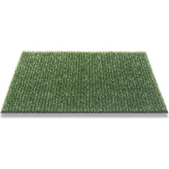 CSN Astro Turf Classic Mat, 40 x 60 cm, Classic Green Entrance Mat for Outdoor Use, Doormat for Indoor and Outdoor Use, Brush Mat Made of Polyethylene, Artificial Grass Doormat for Shoes