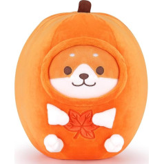 Plush Halloween Pumpkin Plush Toy Large Pumpkin Decorative Cushion Pumpkin Plush Shiba Inu Halloween Kawaii Plush Pumpkin Gift Halloween Plush Cushion