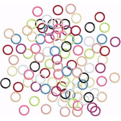 Colourful Stitch Markers 5mm 100pcs 5mm - 100pcs