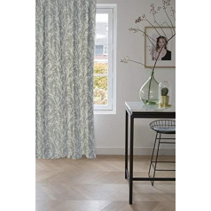 Elbersdrucke Blackout Curtain with Concealed Loops, Secret Garden 09, Beige, Darkening, Heat-Insulating, Energy-Saving, 255 x 135 cm, Curtain for Living Room, Bedroom, Hallway, 199548
