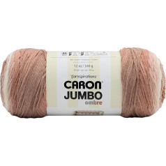 Caron 29661919005 Yarn Sepia Yarn with Jumbo Print OMB, Acrylic