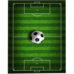 Happyyami Football Field Rug Football Field Rug Kids Play Mat Area Rugs Floor Mat for Children's Room Nursery Bedroom Sports Party Decoration