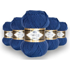 LaVita Yarn CHELLS Hand Knitting Yarn 100% Acrylic 1 Ball 100g 170m (9772)