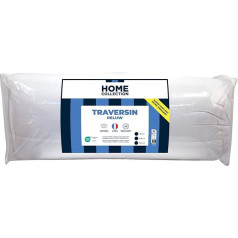 Bleu Calin Home Collection Soft Bolster Pillow for Single Bed, 90 cm, Polyester Envelope