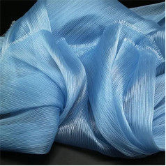 Plissierter Organza-Stoff Zum Nähen Von Hochzeitskleidern, Modische Plissierte Netzstoffe, DIY, Steife Designer-Stoffe Am Laufenden Meter