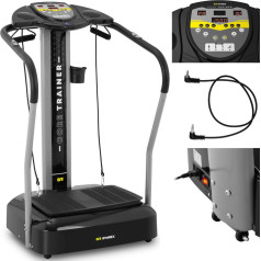 Vibrācijas platformas mājas fitnesa paklājs līdz 120 kg