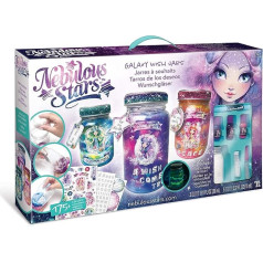 Nebulous Stars NS11202 Creative Set of Wishing Jars for Creating Unique Wishing Glasses for Girls Aged 7 and Up as a Gift Idea