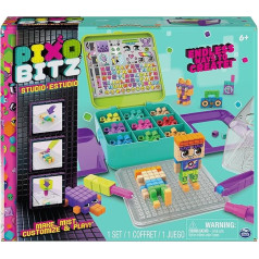 Pixobitz Spray Beads Studio - Cool 3D Building with Cube Pixo Beads and Some Water, Nominated for Top 10 Toys 2022, from 6 Years