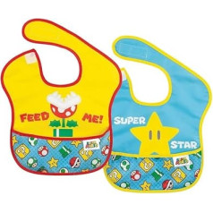 Bumkins Spuckschutz SuperBib Lätzchen für (6–24 Monate)