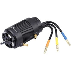 RC Motor, 3680 1800KV Motor with RM7258 Water Cooling Jack Combo Part Accessory for 100 cm RC Boat Durability High Temperature Resistance
