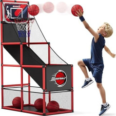 HYES Arcade Basketball Game with 4 Balls