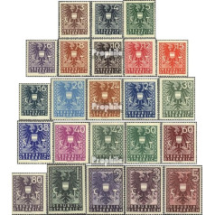 Austria 697 719 (Complete. Ausg.) 1945 Crest (Stamps for Collectors)