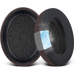 SOULWIT Cooling Gel Replacement Ear Pads for Sennheiser HD650, HD660 S, HD600, HD6XX, HD58X, HD580, HD565, HD545, HD535 Headphones, Ear Pads with Noise Isolation Memory Foam, Extra Thickness